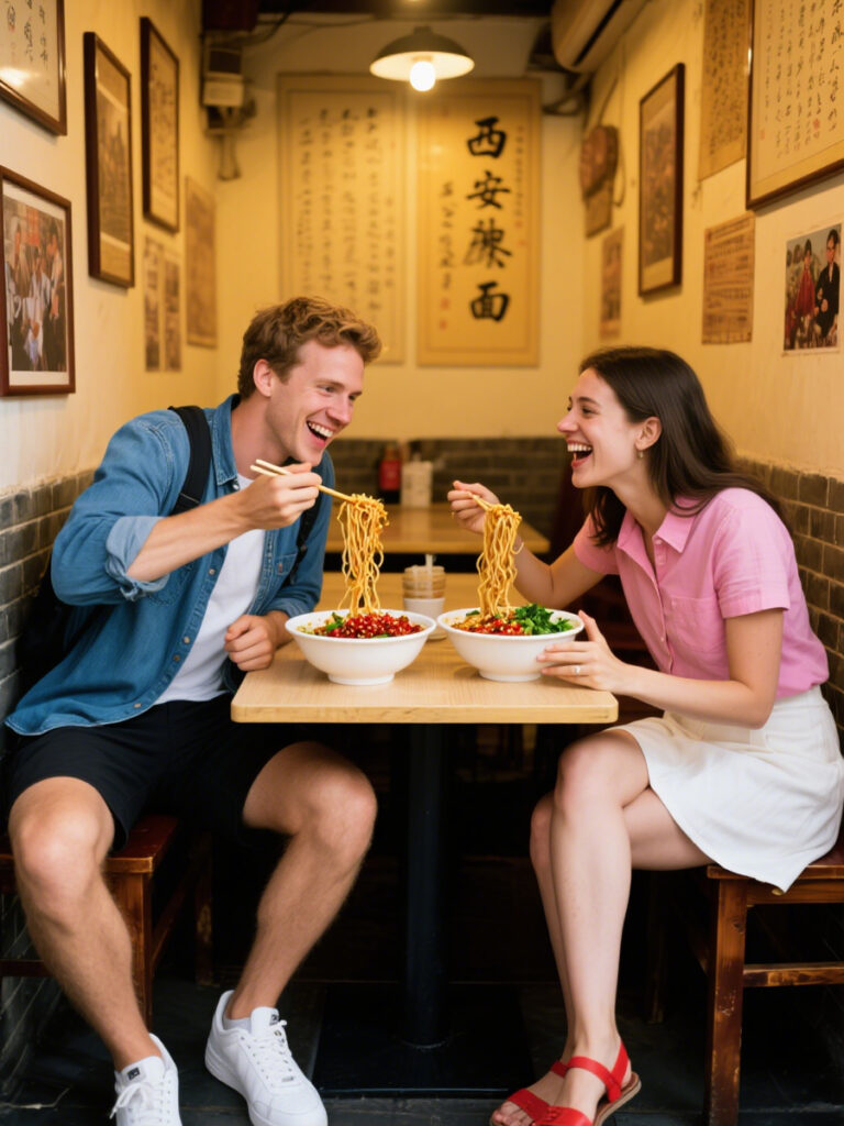 How much is food in Xian?